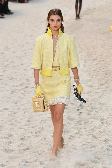 chanel beach runway|chanel fashion runway.